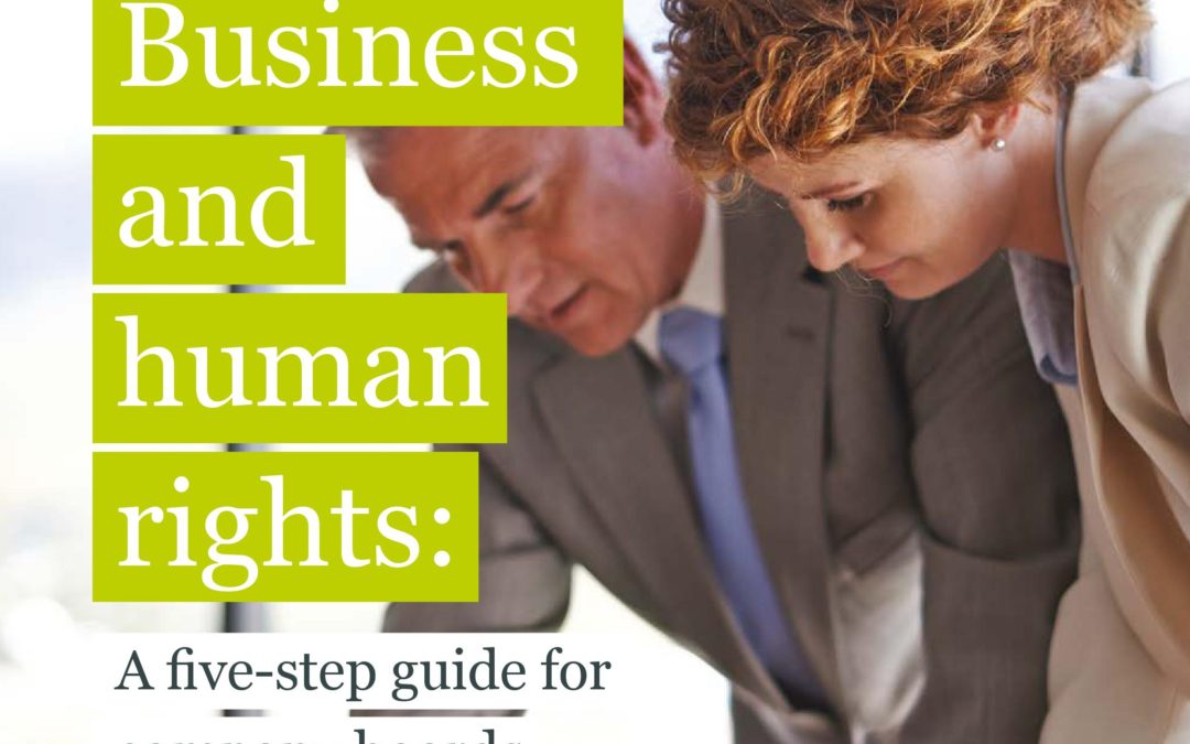 Business and Human Rights: A five-step guide for company boards