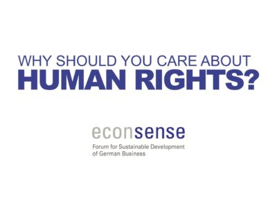 Why should your company care about human rights?