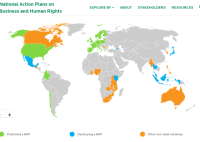 National Action Plans Map