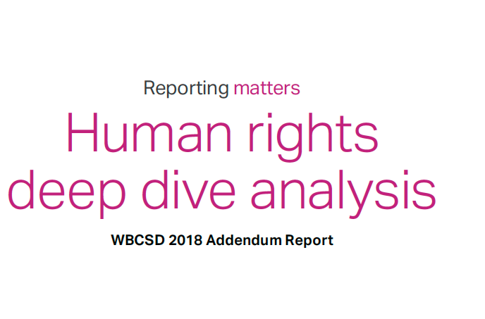 Reporting Matters 2018: Human Rights deep dive