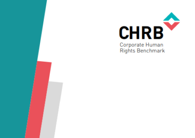 Corporate Human Rights Benchmark 2018
