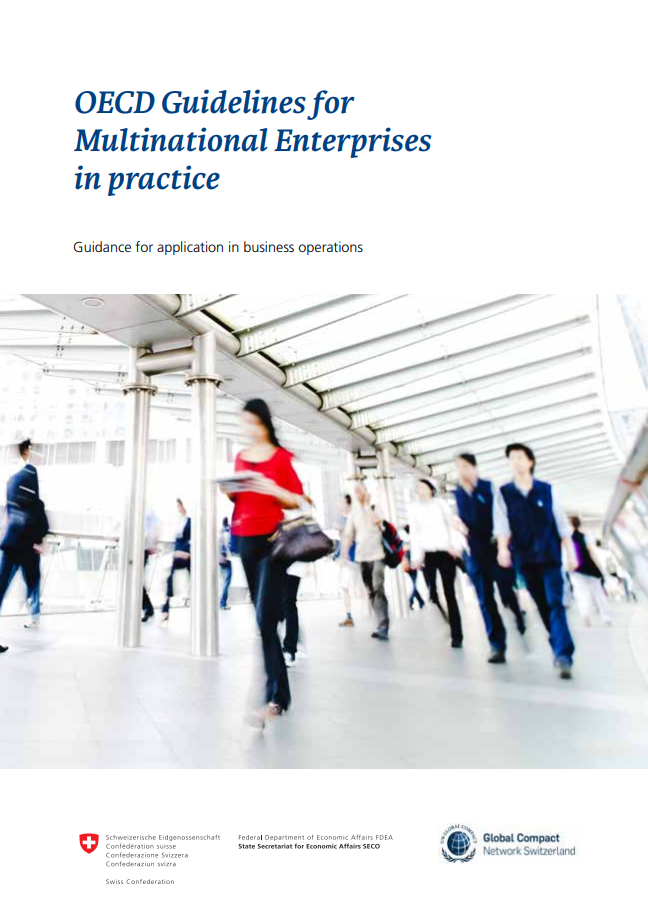 OECD Guidelines for Multinational Enterprises in practice Business