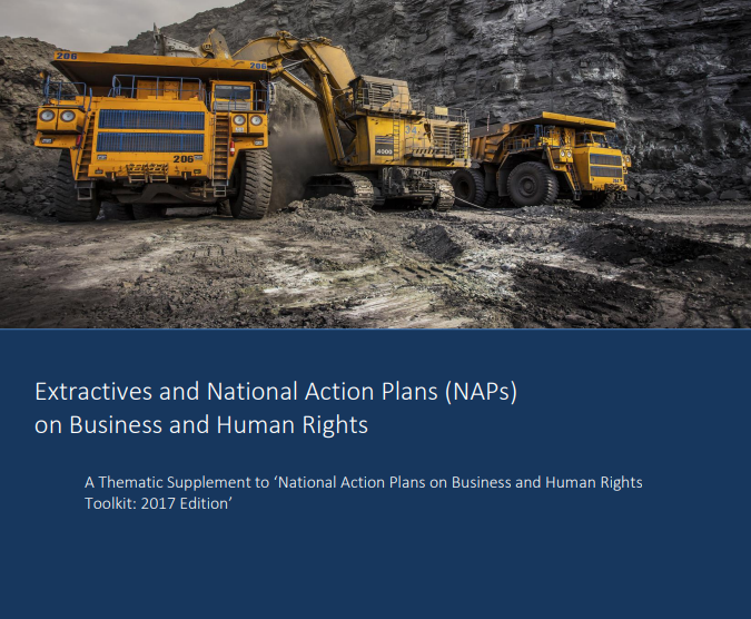 Extractives and National Action Plans (NAPs) on Business and Human Rights