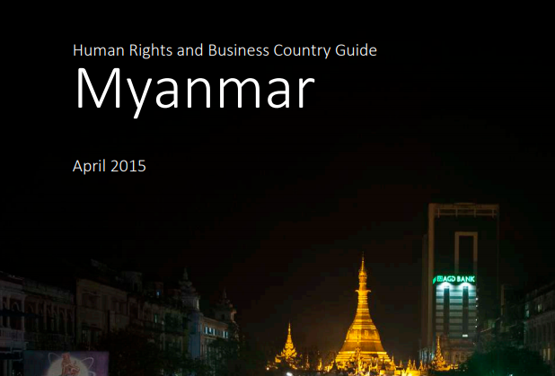 Human Rights and Business Country Guide Myanmar