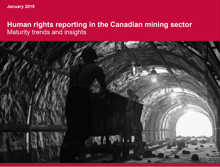 Human rights reporting in the Canadian mining sector – Maturity trends and insights