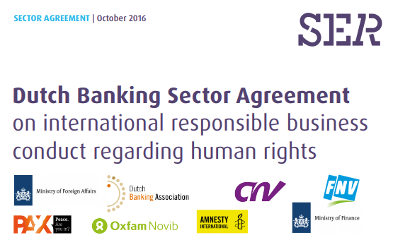 Dutch Banking Sector Agreement on International Responsible Business Conduct regarding Human Rights