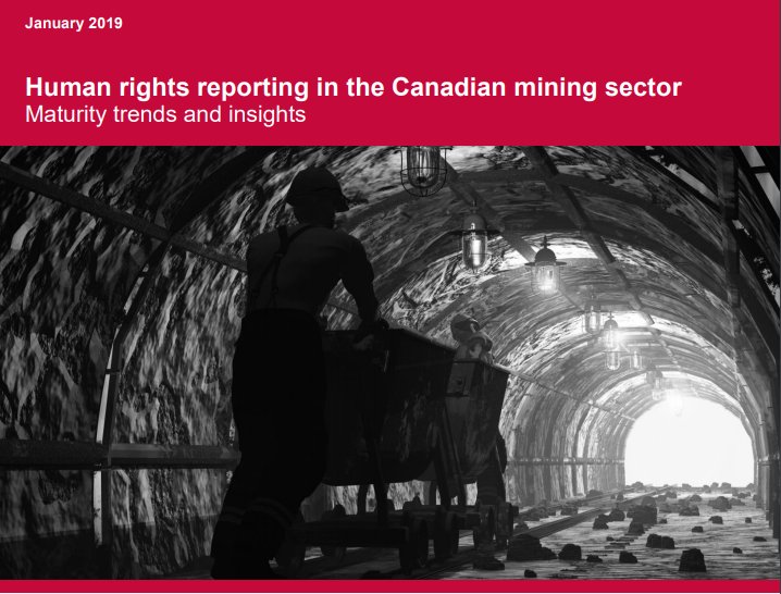 Human rights reporting in the Canadian mining sector – Maturity trends and insights