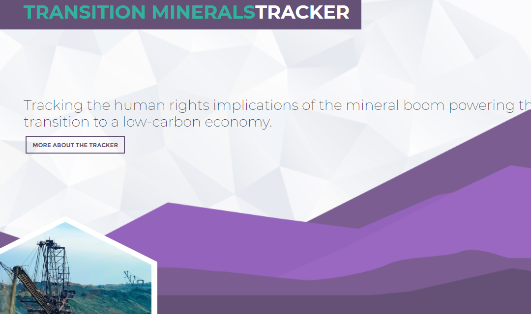 The Transition Minerals Tracker