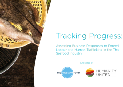Assessing Business Responses to Forced Labour and Human Trafficking in the Thai Seafood Industry