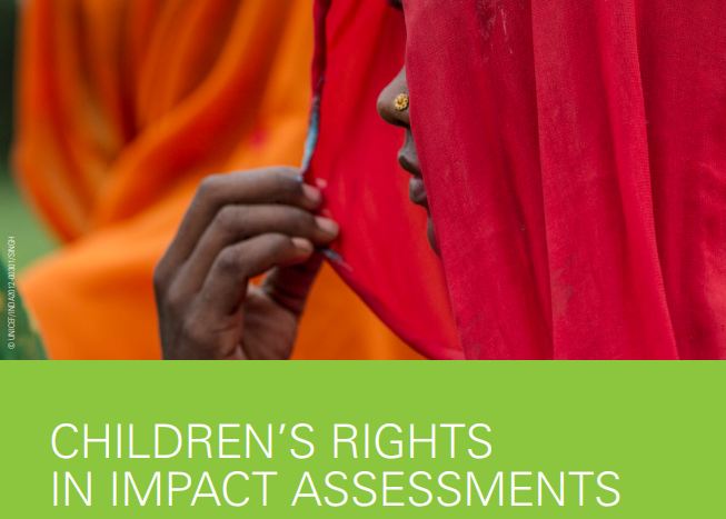 Children’s Rights in Impact Assessments