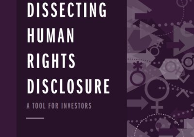 Dissecting Human Rights Disclosure: Gender