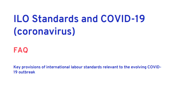 ILO Standards and COVID-19