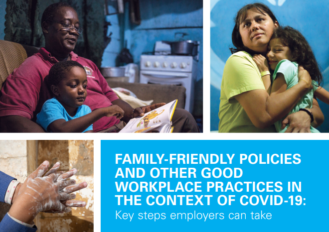 Family-friendly policies and good workplace practices in the context of COVID-19: Key steps employers can take