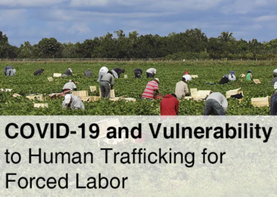 COVID-19 and Vulnerability to Human Trafficking for Forced Labor