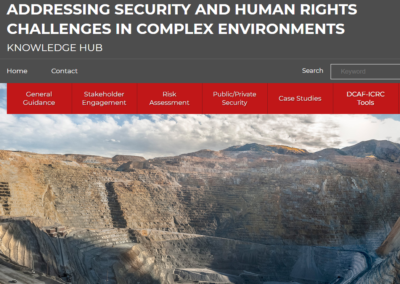 Addressing security and human rights challenges in complex environments – Knowledge Hub