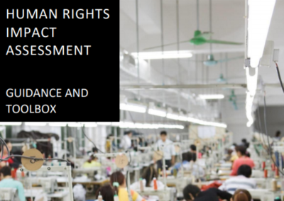 Human rights impact assessment guidance and toolbox