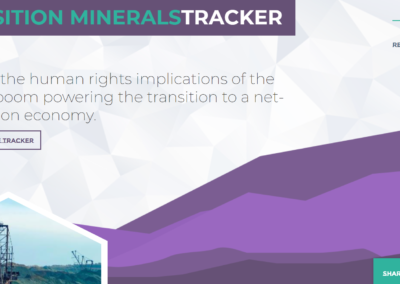 Transition Minerals Tracker