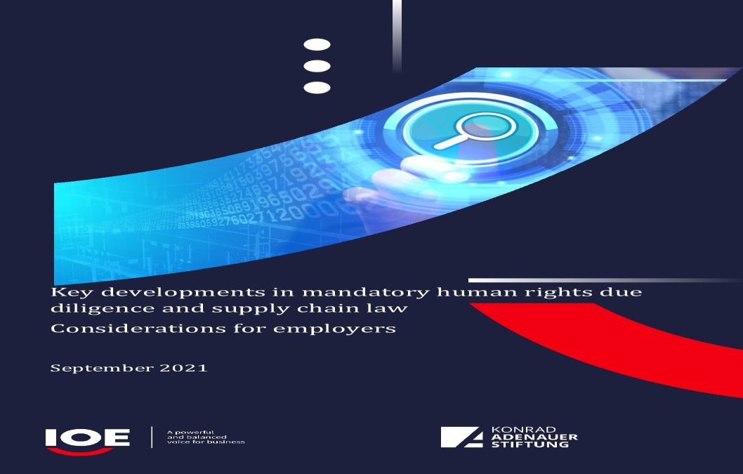 Key Developments in Mandatory Human Rights Due Diligence and Supply Chain Law Considerations For Employers