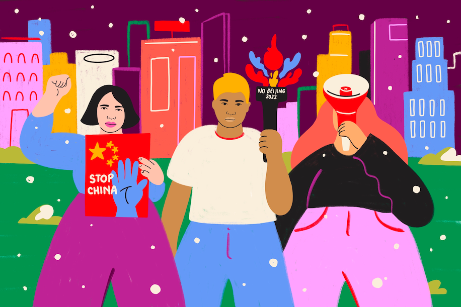 The U.S. government is boycotting the Beijing Olympics over human rights. Coke and Airbnb are still on board.