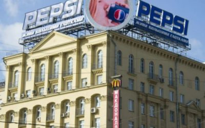 Are Big Businesses In or Out of Russia?