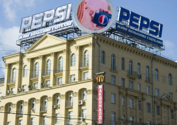 Are Big Businesses In or Out of Russia?